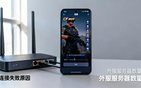cf手游外服服务器有几个？为什么进不去？