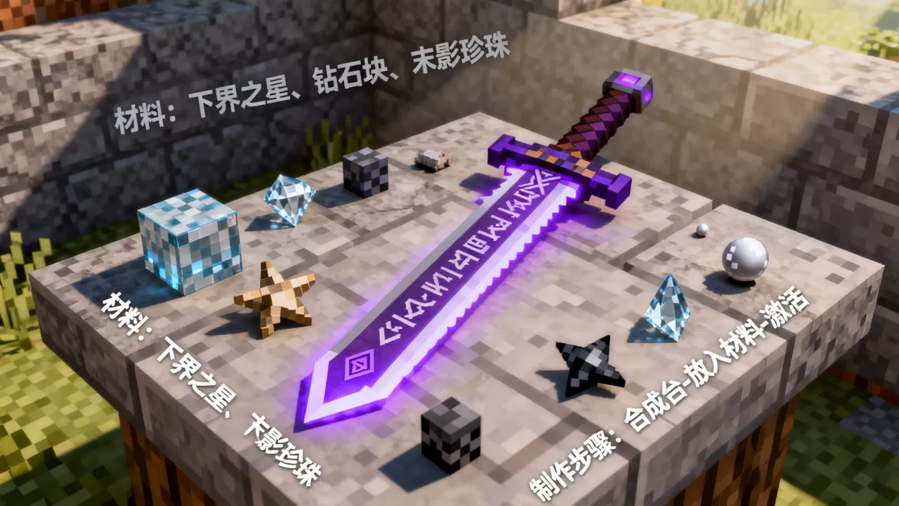 我的世界rpg服务器里的神器怎么做 我的世界rpg服务器里的神器怎么做