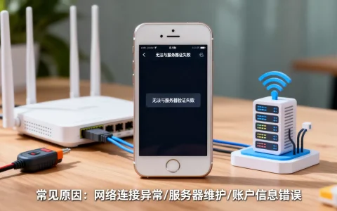 5s无法与服务器验证失败怎么解决？,常见原因有哪些