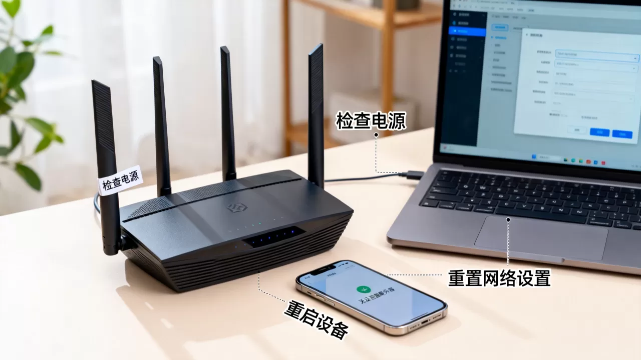 为什么无线网络无法连接到服务器?,怎么解决? 为什么无线网络无法连接到服务器?,怎么解决?