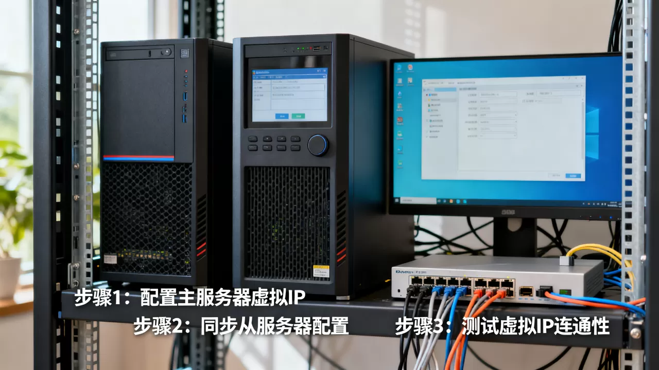 两台服务器怎么设置虚拟一个IP地址,具体步骤是什么? 两台服务器怎么设置虚拟一个IP地址,具体步骤是什么?