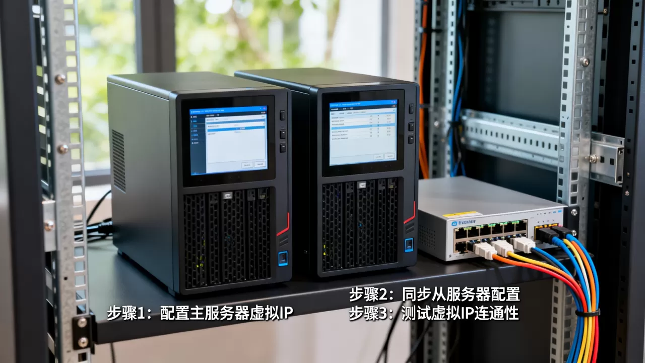 两台服务器怎么设置虚拟一个IP地址,具体步骤是什么? 两台服务器怎么设置虚拟一个IP地址,具体步骤是什么?