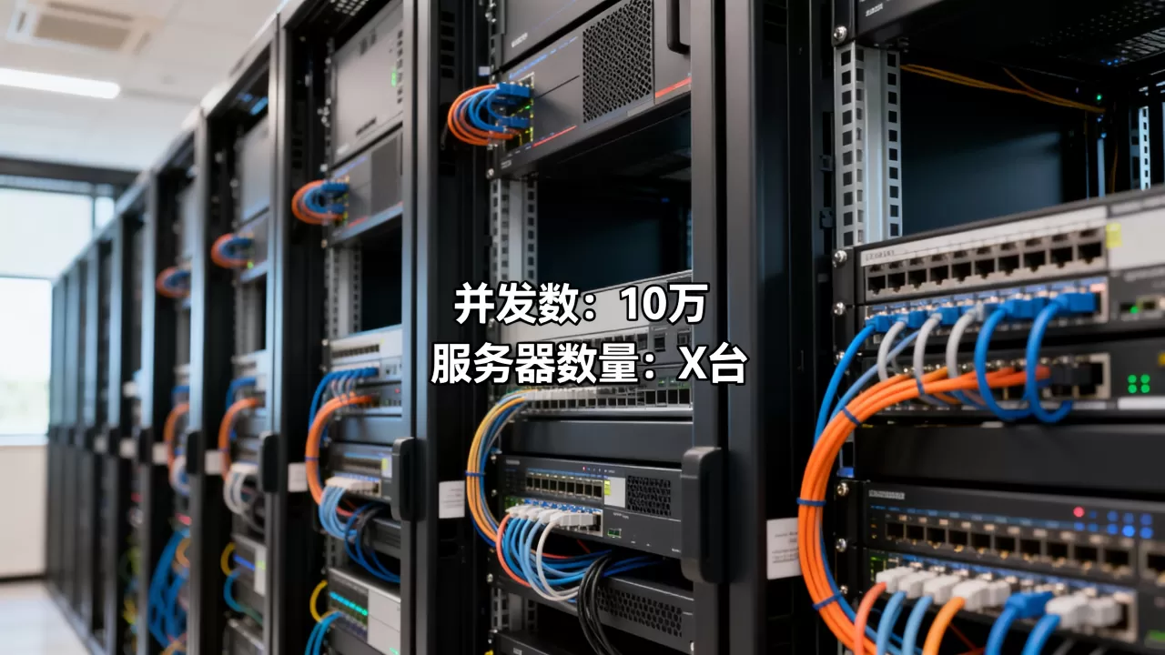 多少台服务器才能支撑10万并发不卡顿,怎么配置 多少台服务器才能支撑10万并发不卡顿,怎么配置