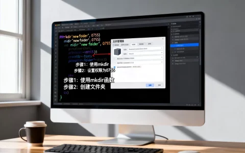 PHP怎么在服务器创建文件夹权限设置？，具体步骤有哪些？