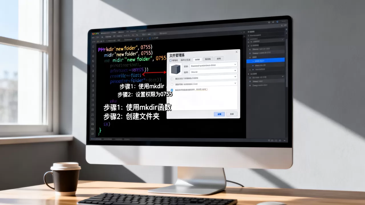 PHP怎么在服务器创建文件夹权限设置?,具体步骤有哪些? PHP怎么在服务器创建文件夹权限设置?,具体步骤有哪些?
