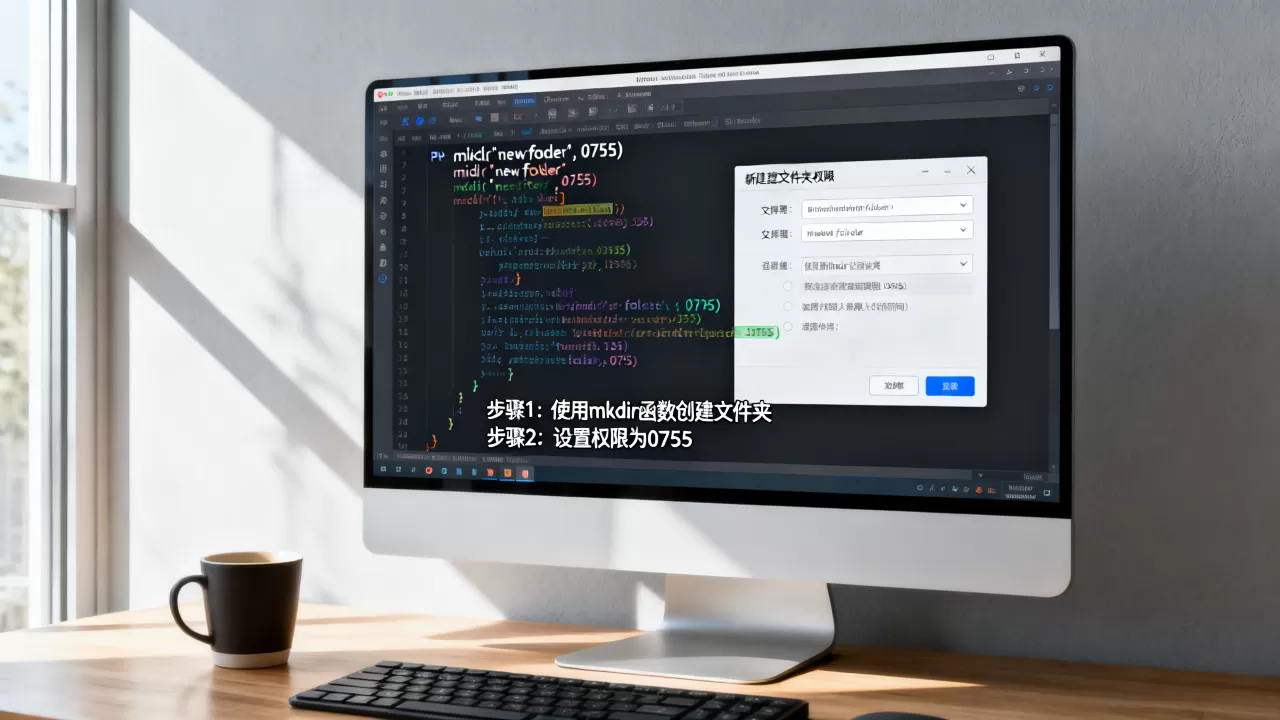 PHP怎么在服务器创建文件夹权限设置?,具体步骤有哪些? PHP怎么在服务器创建文件夹权限设置?,具体步骤有哪些?