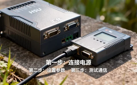 汇川H5U怎么连接串口服务器，详细步骤有哪些？