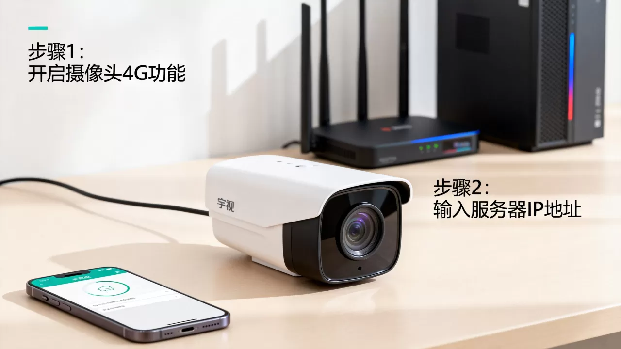 宇视4g摄像头如何连接服务器?,连接不上怎么解决 宇视4g摄像头如何连接服务器?,连接不上怎么解决