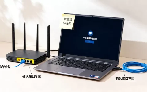 IP连接服务器出现问题怎么解决，连接失败原因有哪些