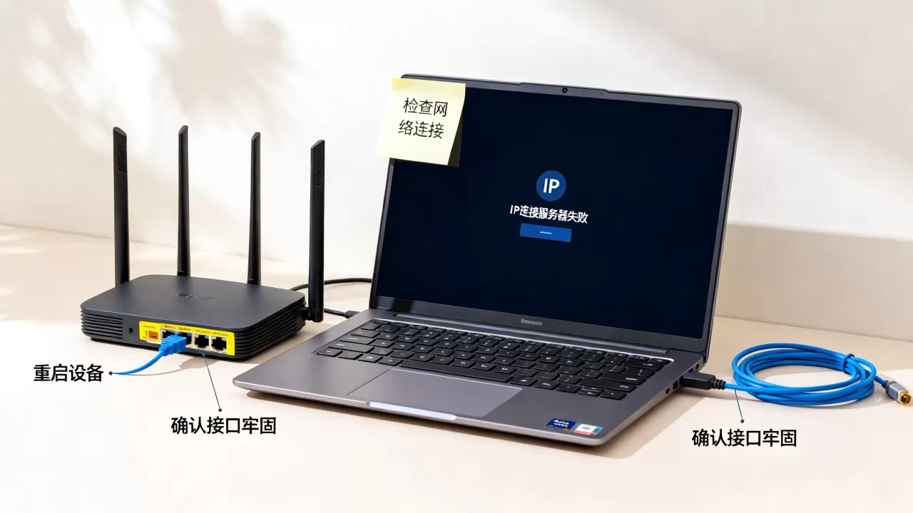 IP连接服务器出现问题怎么解决,连接失败原因有哪些 IP连接服务器出现问题怎么解决,连接失败原因有哪些
