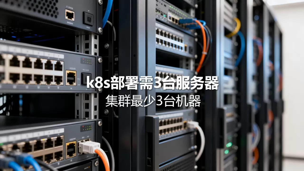 k8s部署需要几台服务器?,k8s集群最少几台机器 k8s部署需要几台服务器?,k8s集群最少几台机器