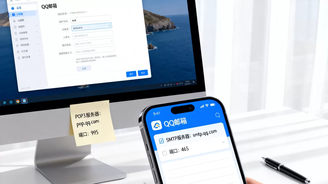 QQ邮箱服务器IP和端口是多少,怎么设置? QQ邮箱服务器IP和端口是多少,怎么设置?