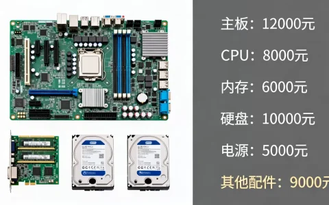 6万块配服务器到底要多少钱，价格明细是什么？