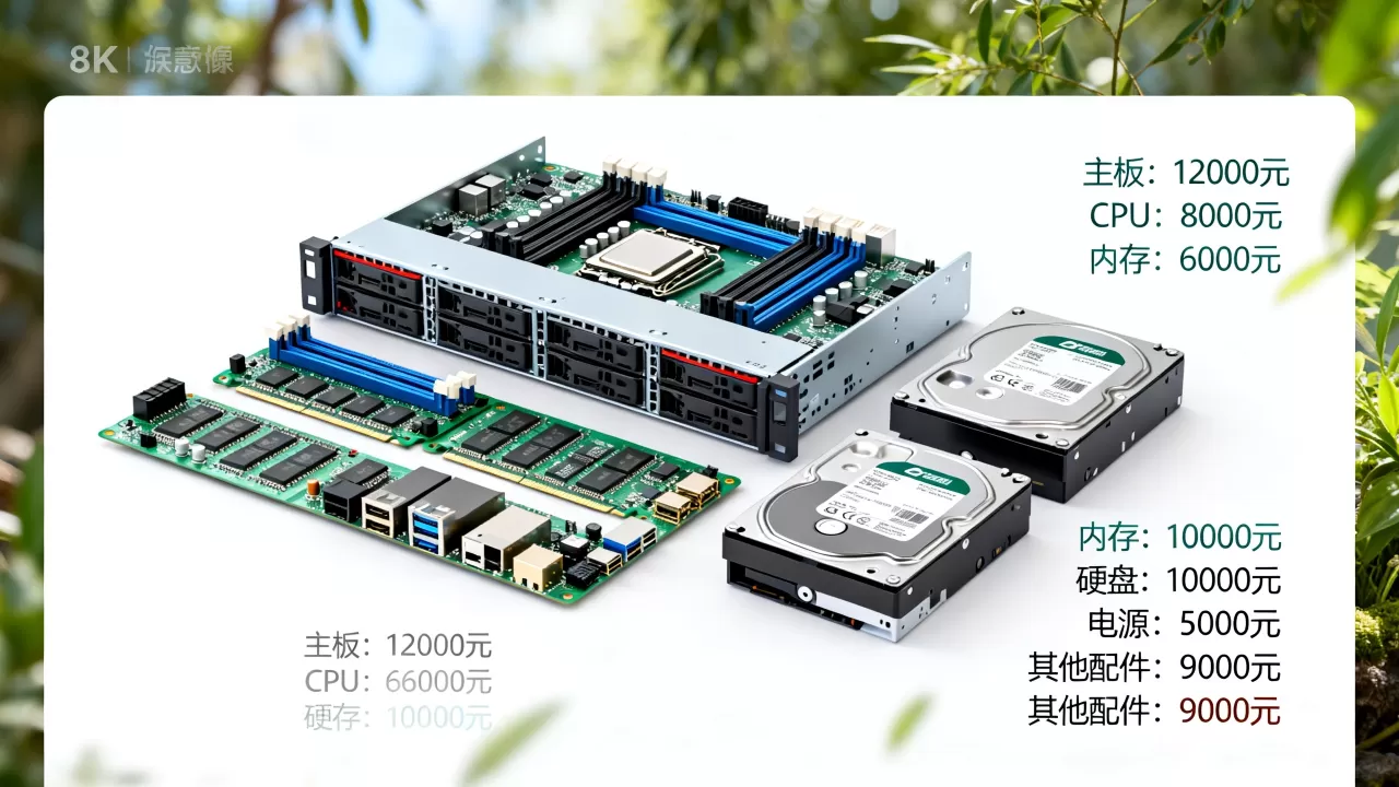 6万块配服务器到底要多少钱,价格明细是什么? 6万块配服务器到底要多少钱,价格明细是什么?