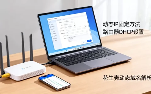 本机电脑做服务器IP老是变咋办，动态IP如何固定？