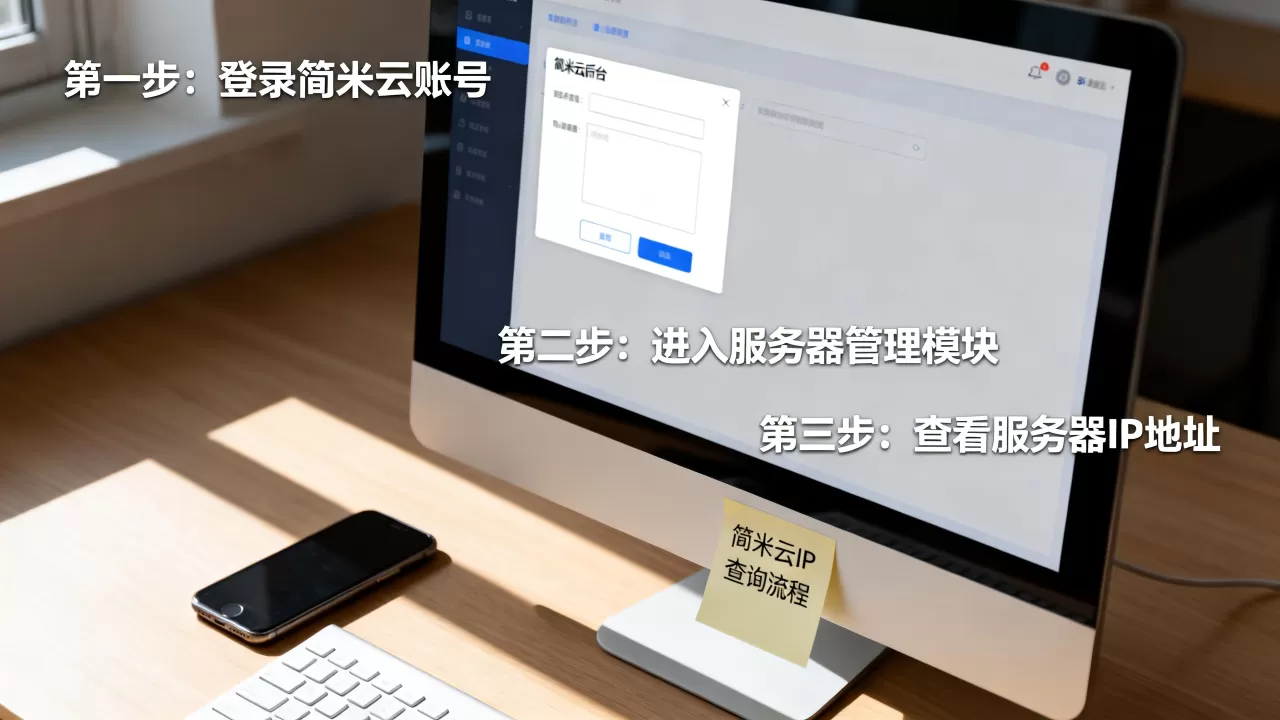 如何在简米云查询服务器IP地址,IP地址在哪里看? 如何在简米云查询服务器IP地址,IP地址在哪里看?