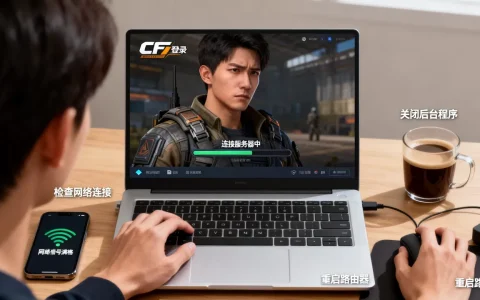 CF为什么总是卡在服务器进不去？，怎么解决？