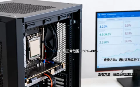 服务器CPU一般维持在多少算正常，怎么查看？