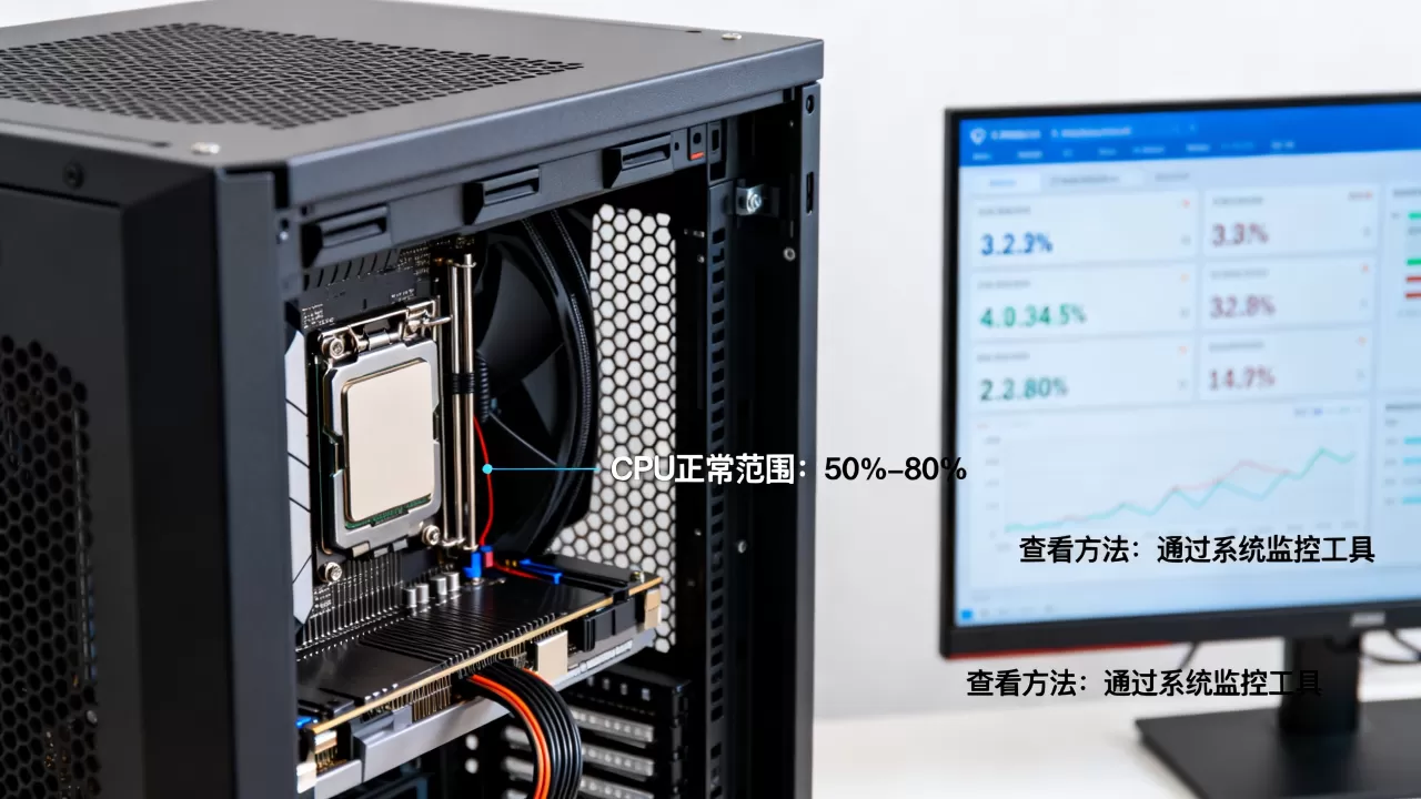 服务器CPU一般维持在多少算正常,怎么查看? 服务器CPU一般维持在多少算正常,怎么查看?