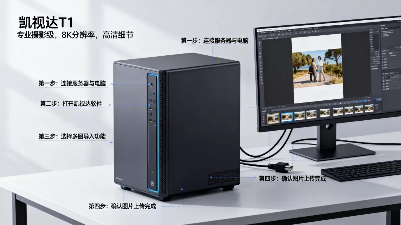 凯视达T1服务器如何放多个图片?,步骤是什么? 凯视达T1服务器如何放多个图片?,步骤是什么?