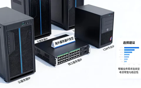 海外服务器IP有哪些不同类型，怎么选择？