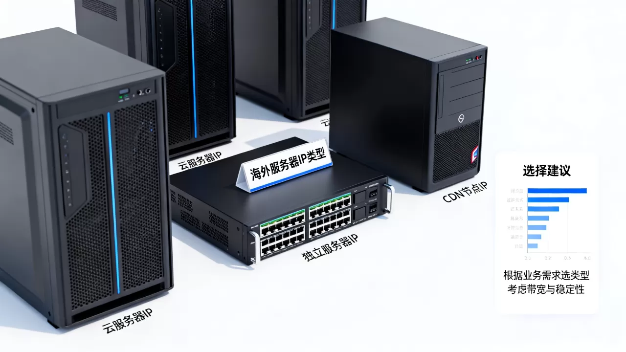 海外服务器IP有哪些不同类型,怎么选择? 海外服务器IP有哪些不同类型,怎么选择?