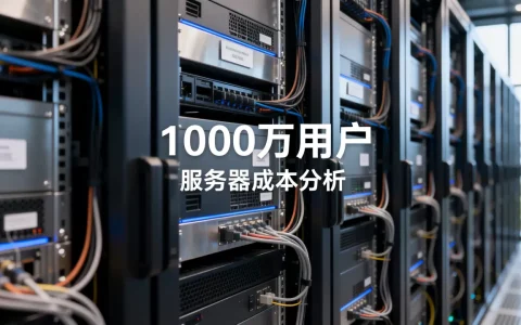 一千万用户App服务器到底要多少钱，贵不贵？