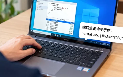 win10服务器端口号如何查看，端口查询命令有哪些？