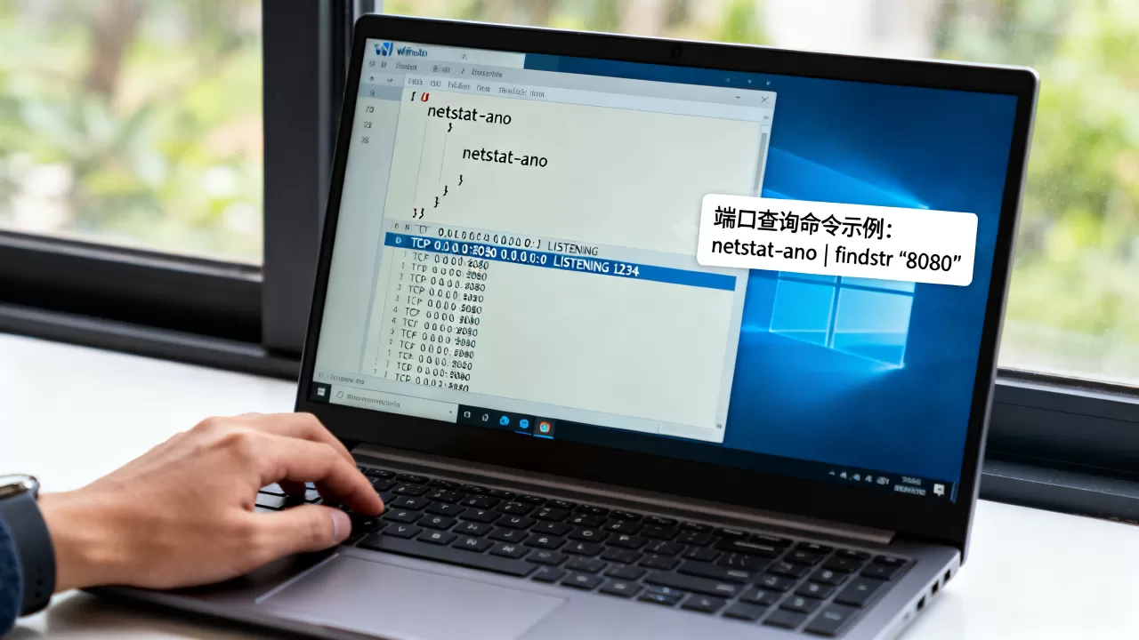 win10服务器端口号如何查看,端口查询命令有哪些? win10服务器端口号如何查看,端口查询命令有哪些?