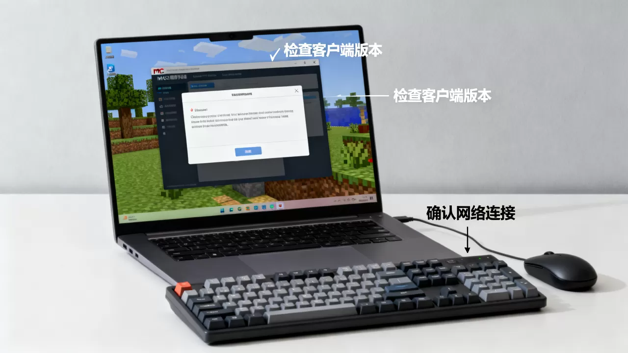 mc服务器客户端开不起来怎么办 mc服务器客户端开不起来怎么办