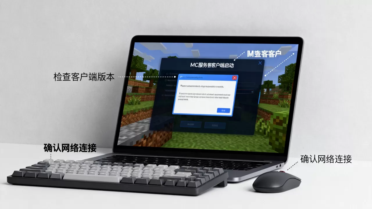 mc服务器客户端开不起来怎么办 mc服务器客户端开不起来怎么办