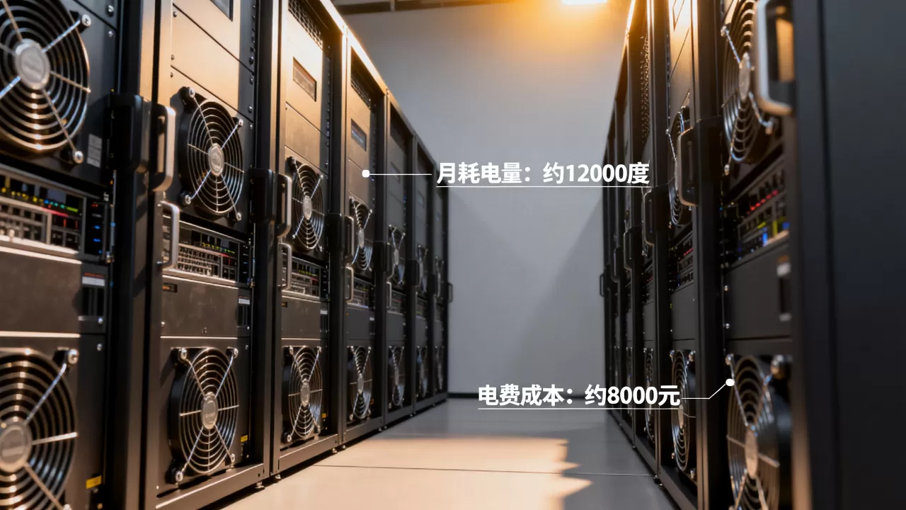 服务器一个月耗电多少度,电费成本高吗? 服务器一个月耗电多少度,电费成本高吗?