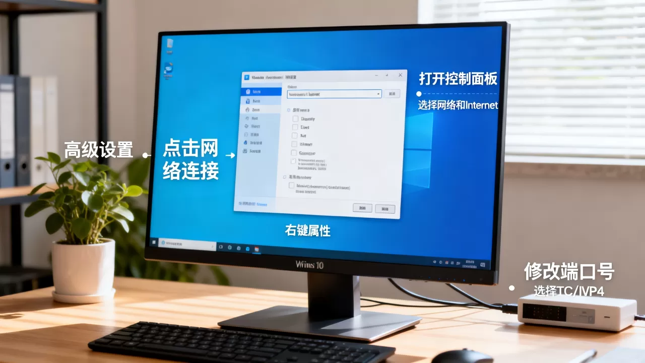 win10服务器端口号怎么改?,端口号怎么设置 win10服务器端口号怎么改?,端口号怎么设置