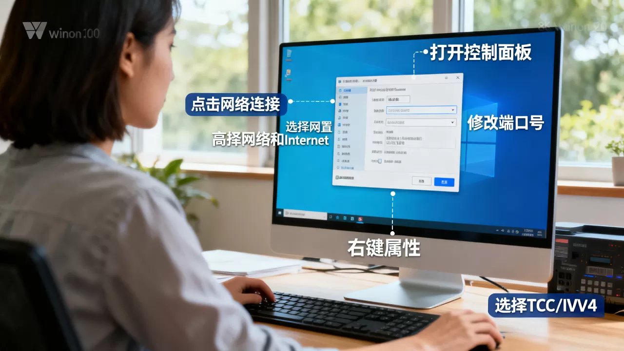 win10服务器端口号怎么改?,端口号怎么设置 win10服务器端口号怎么改?,端口号怎么设置
