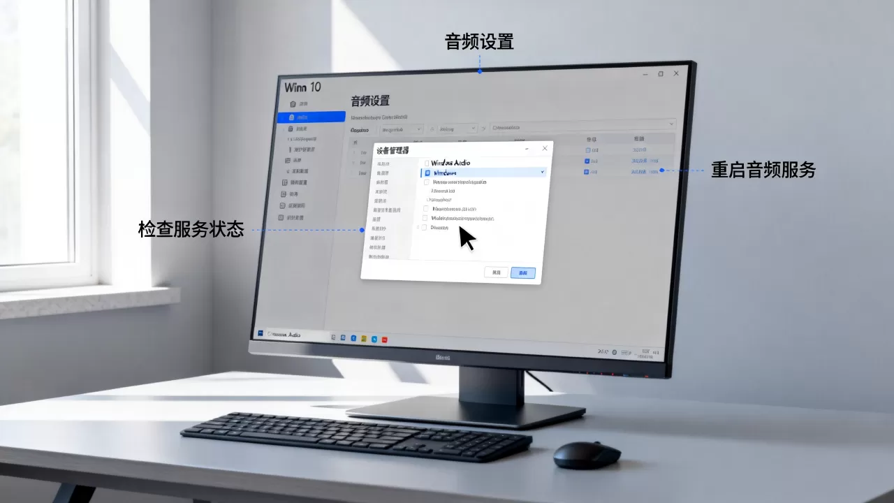 Win10音频服务器未运行怎么解决?,原因是什么? Win10音频服务器未运行怎么解决?,原因是什么?