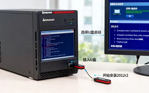 联想服务器如何用U盘安装2012r2，具体步骤是什么