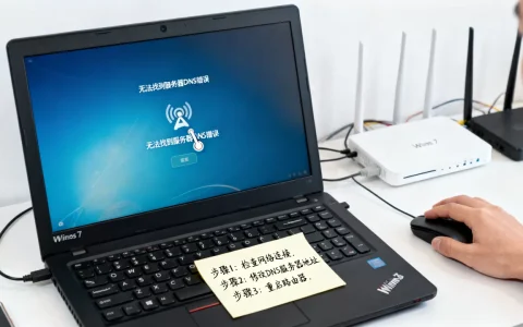 win7找不到服务器dns错误怎么解决？，dns怎么设置？