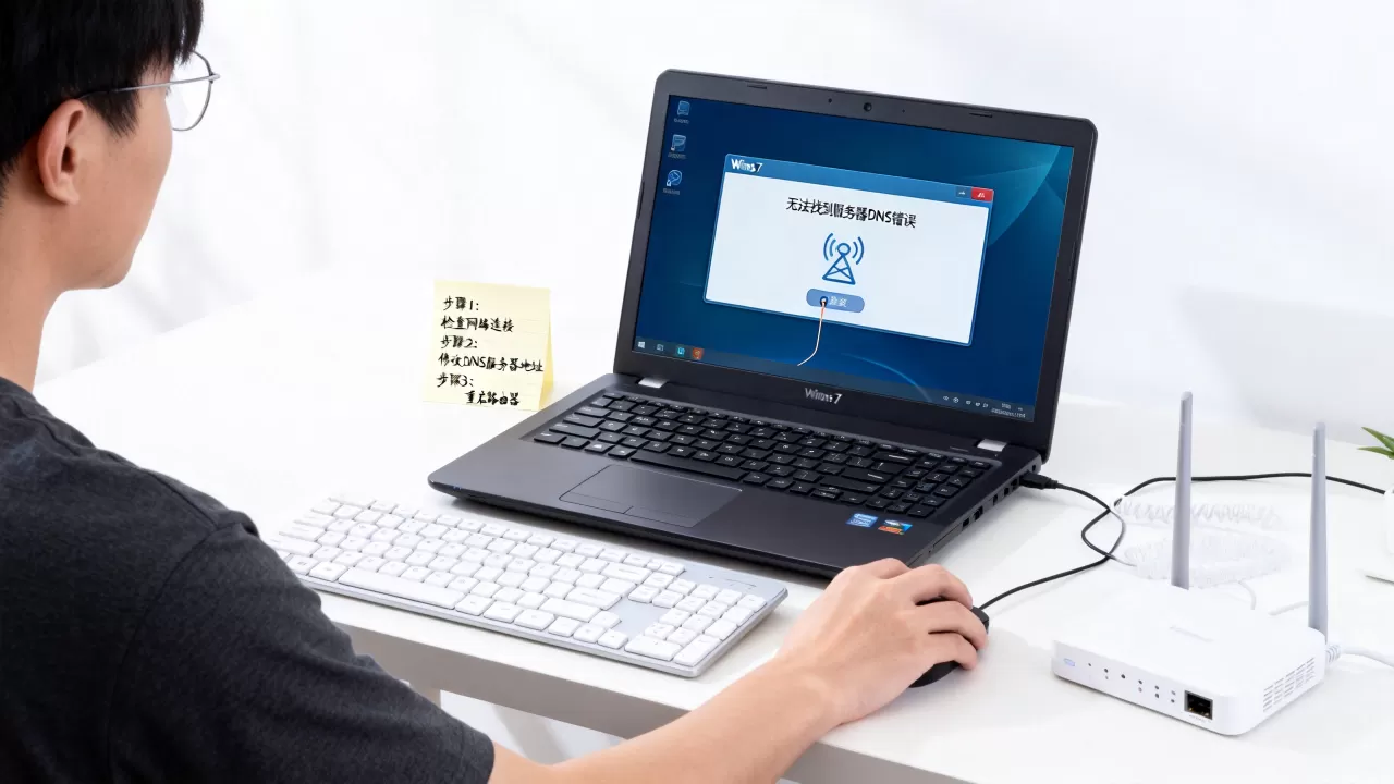 win7找不到服务器dns错误怎么解决?,dns怎么设置? win7找不到服务器dns错误怎么解决?,dns怎么设置?