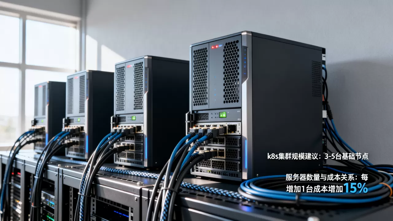 k8s用多少台服务器才划算?,集群规模怎么选 k8s用多少台服务器才划算?,集群规模怎么选