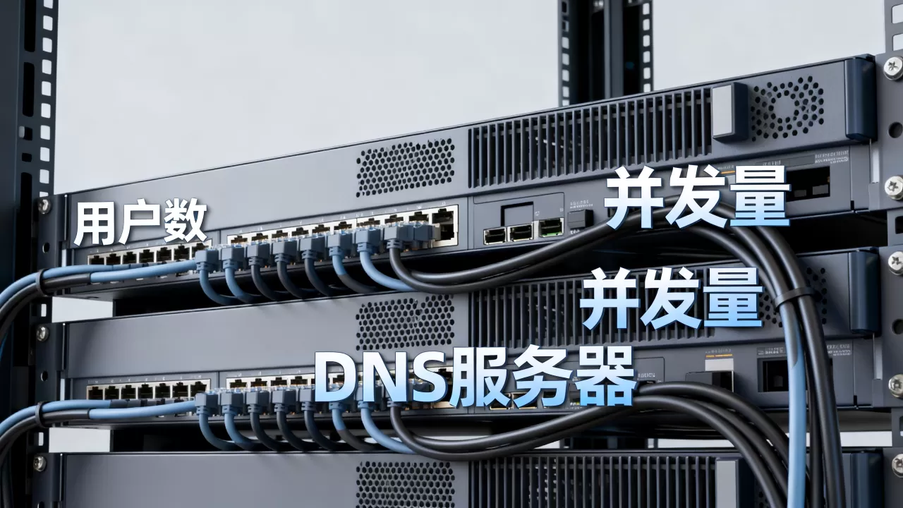 一台DNS服务器到底能承载多少用户?,最大并发量怎么算? 一台DNS服务器到底能承载多少用户?,最大并发量怎么算?