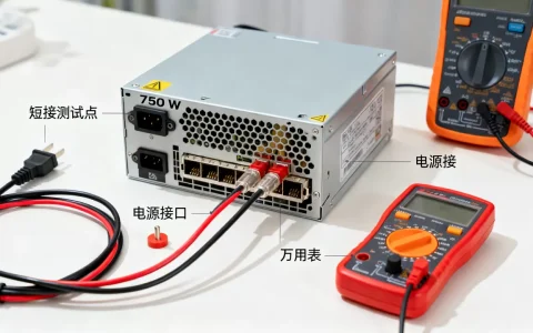 服务器750W电源如何短接测试？，怎么判断电源好坏