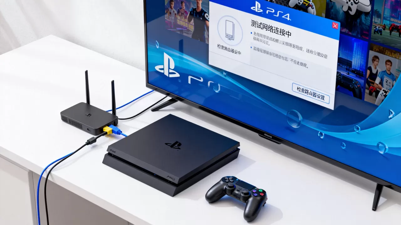怎么测试PS4游戏网络连接服务器,连接不上怎么办? 怎么测试PS4游戏网络连接服务器,连接不上怎么办?