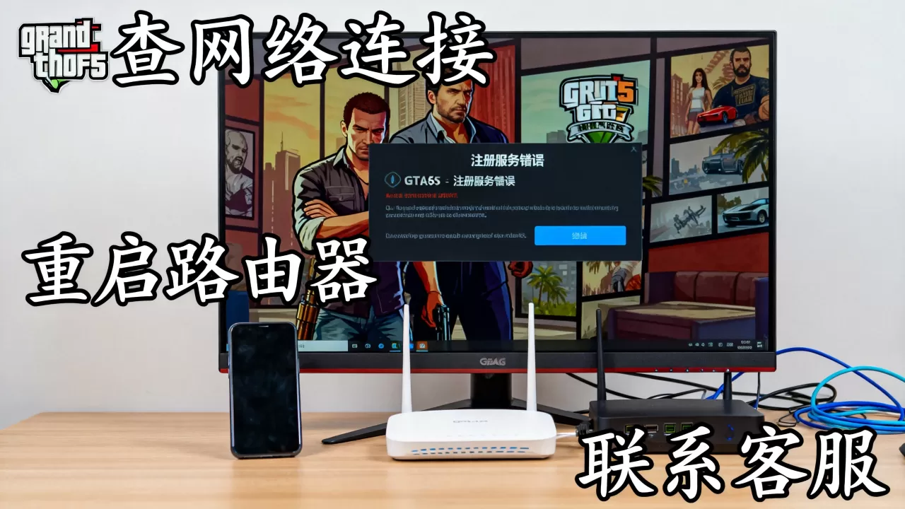 GTA5注册后服务器错误如何解决,是什么原因造成的? GTA5注册后服务器错误如何解决,是什么原因造成的?