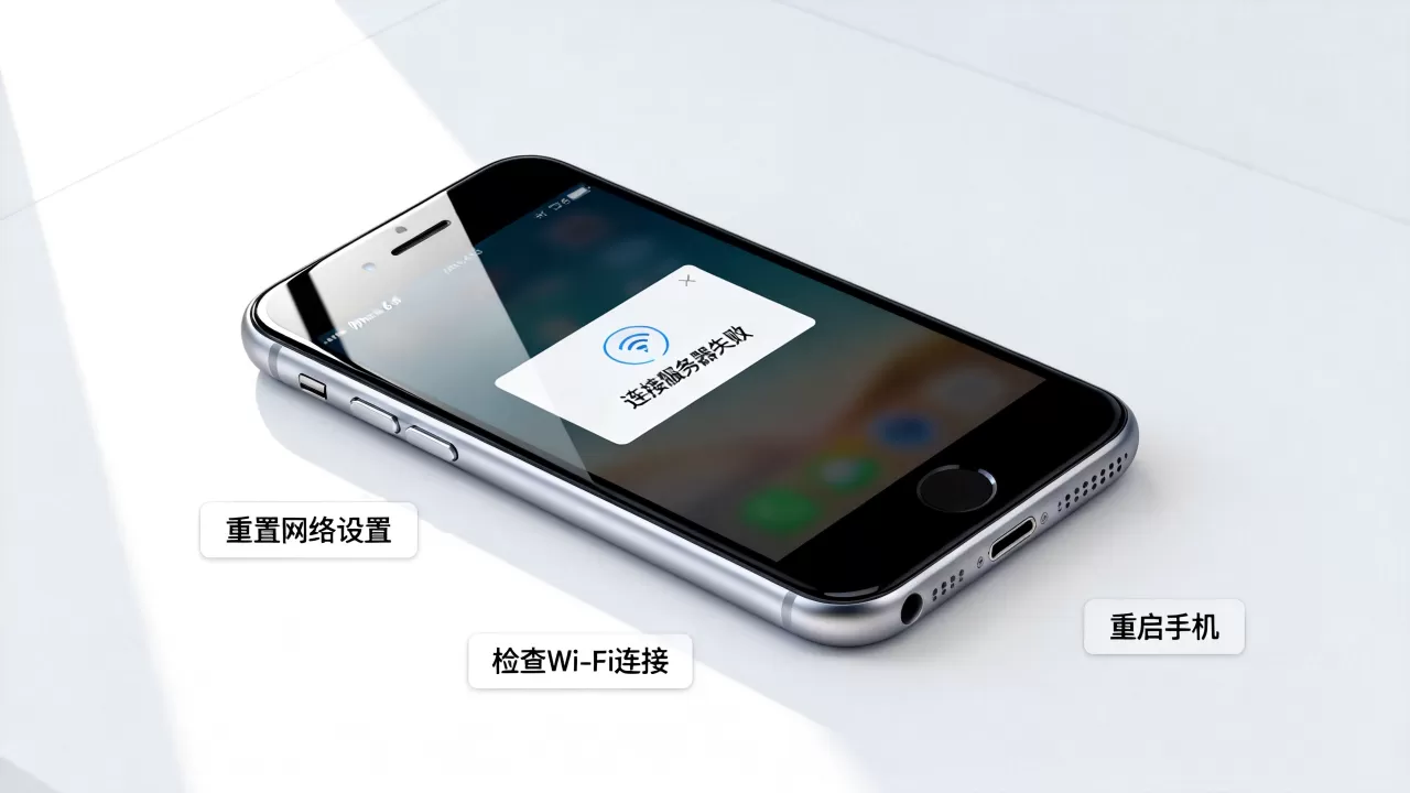 苹果6s连接服务器出问题怎么办,连接失败怎么修复 苹果6s连接服务器出问题怎么办,连接失败怎么修复