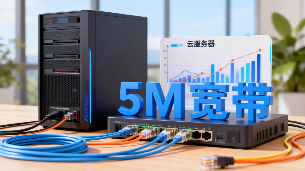 简米云服务器宽带5m到底是多少?,够用吗? 简米云服务器宽带5m到底是多少?,够用吗?