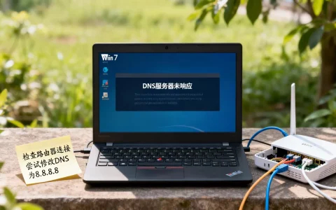 win7系统dns服务器未响应怎么办