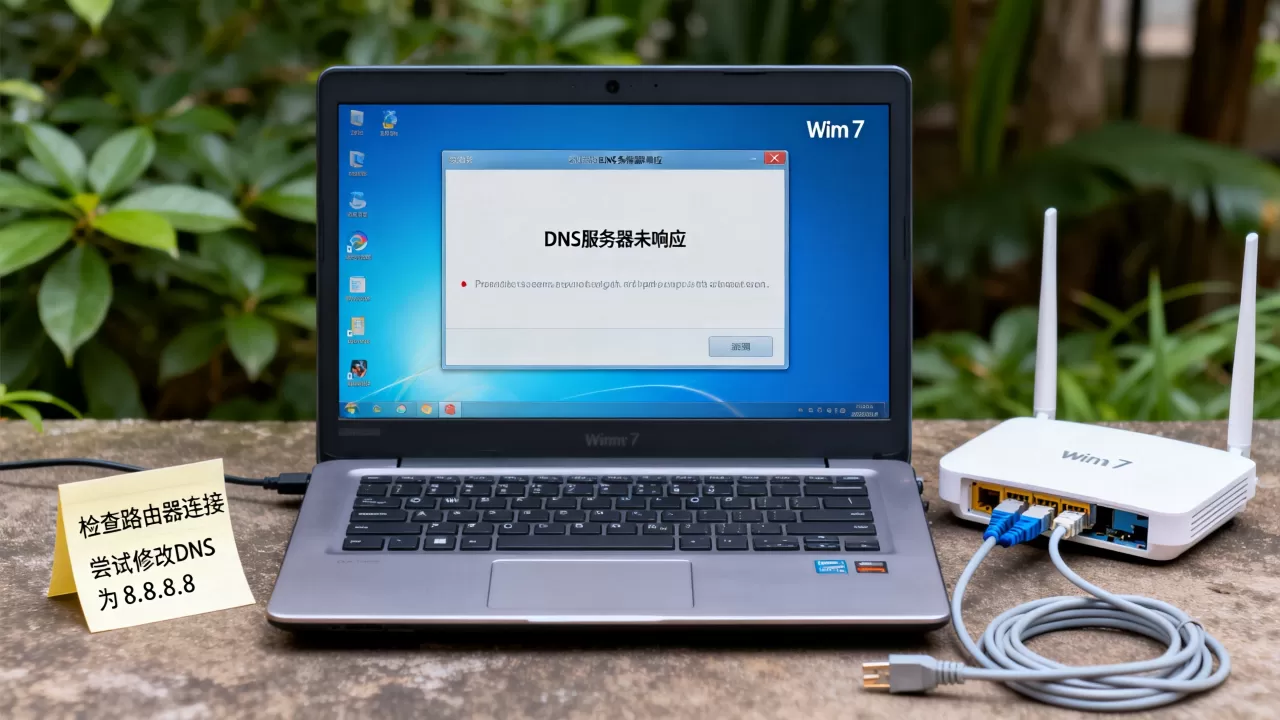 win7系统dns服务器未响应怎么办 win7系统dns服务器未响应怎么办
