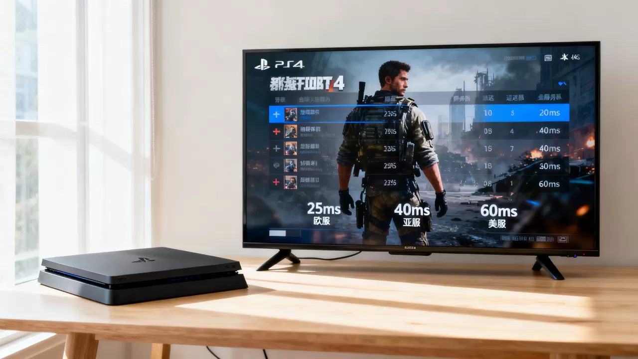PS4战地4服务器怎么选,哪个服务器延迟低? PS4战地4服务器怎么选,哪个服务器延迟低?