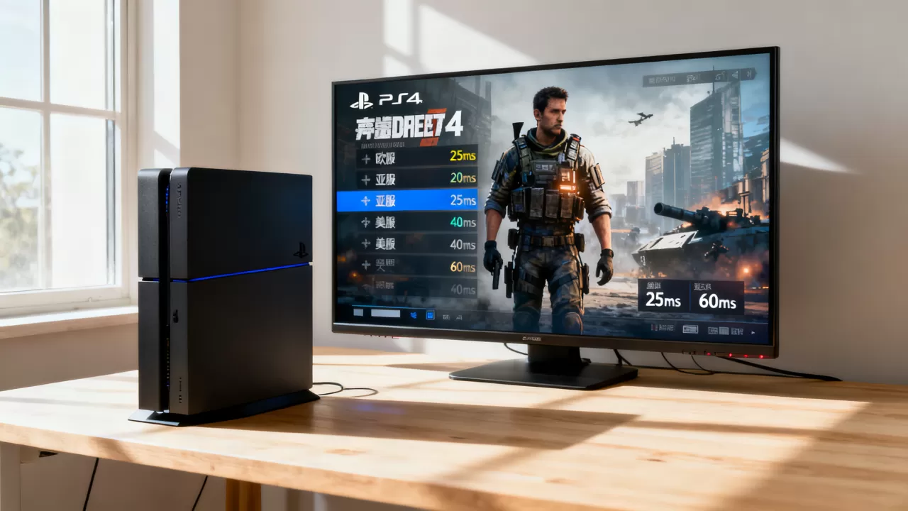 PS4战地4服务器怎么选,哪个服务器延迟低? PS4战地4服务器怎么选,哪个服务器延迟低?