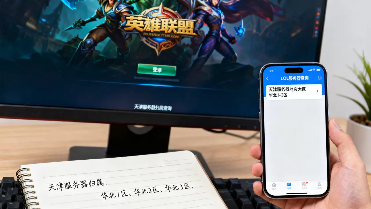 LOL天津服务器对应哪些大区,怎么快速查询归属? LOL天津服务器对应哪些大区,怎么快速查询归属?